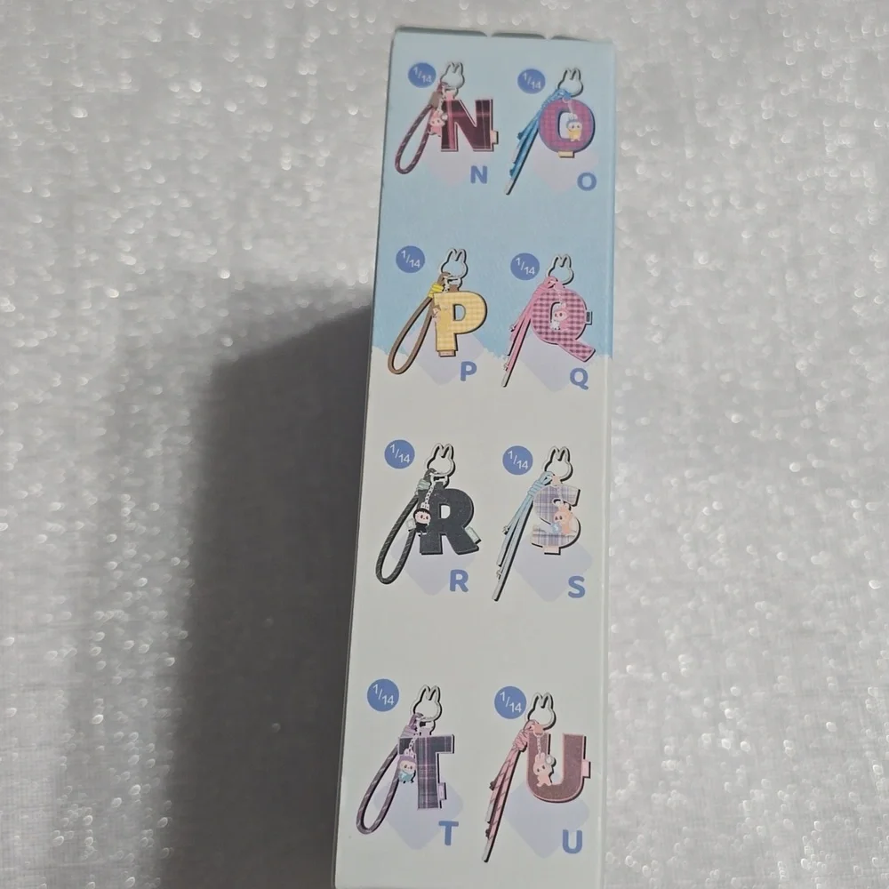 Pop Mart Labubu The Monsters Pin To Love Series N-Z Letter Pendant
